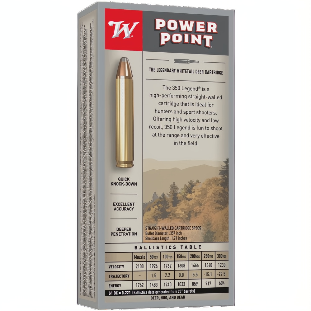 Winchester Power Point 350 Legend 180gr PP