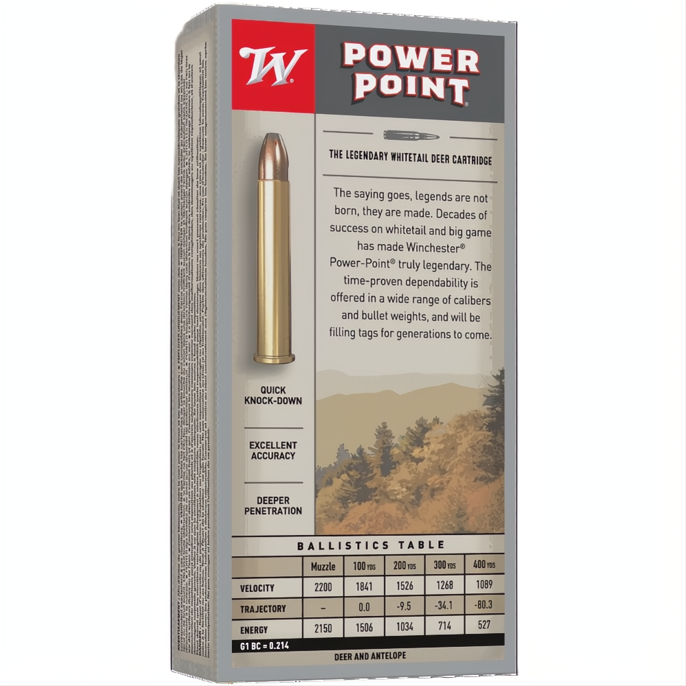 Winchester Power Point 375Win 200gr PP