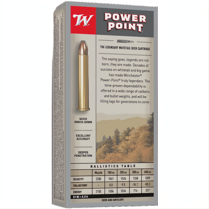 Winchester Power Point 375Win 200gr PP
