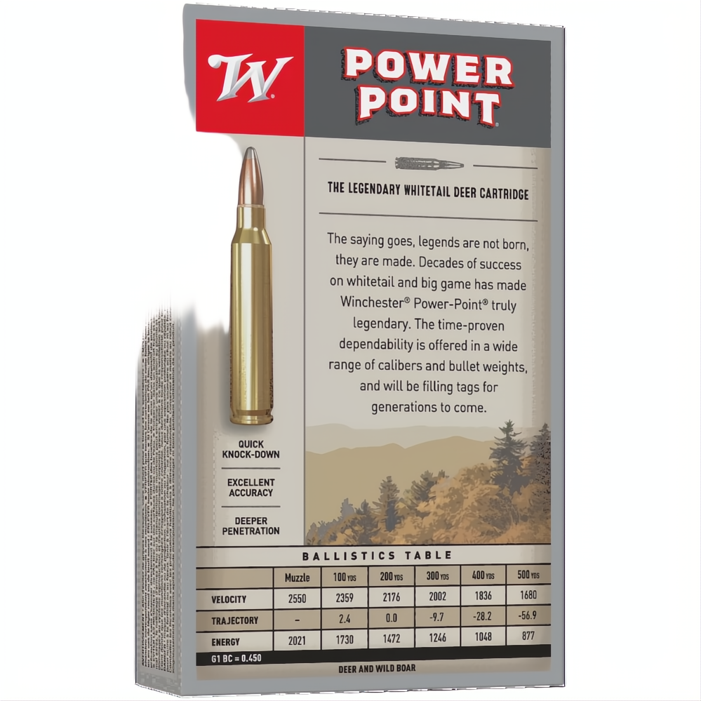 Winchester Power Point 6.5X55 Swedish 140gr SP