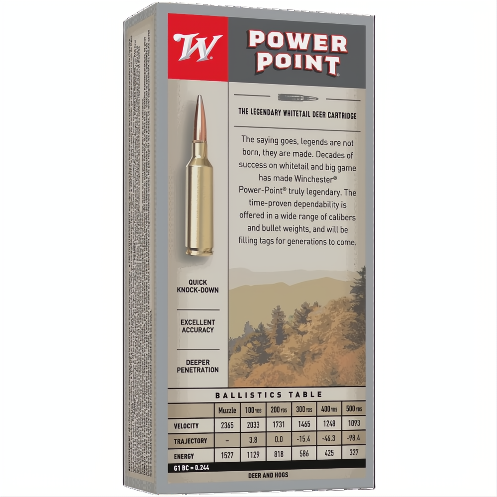 Winchester Power Point 7.62X39mm 123gr SP