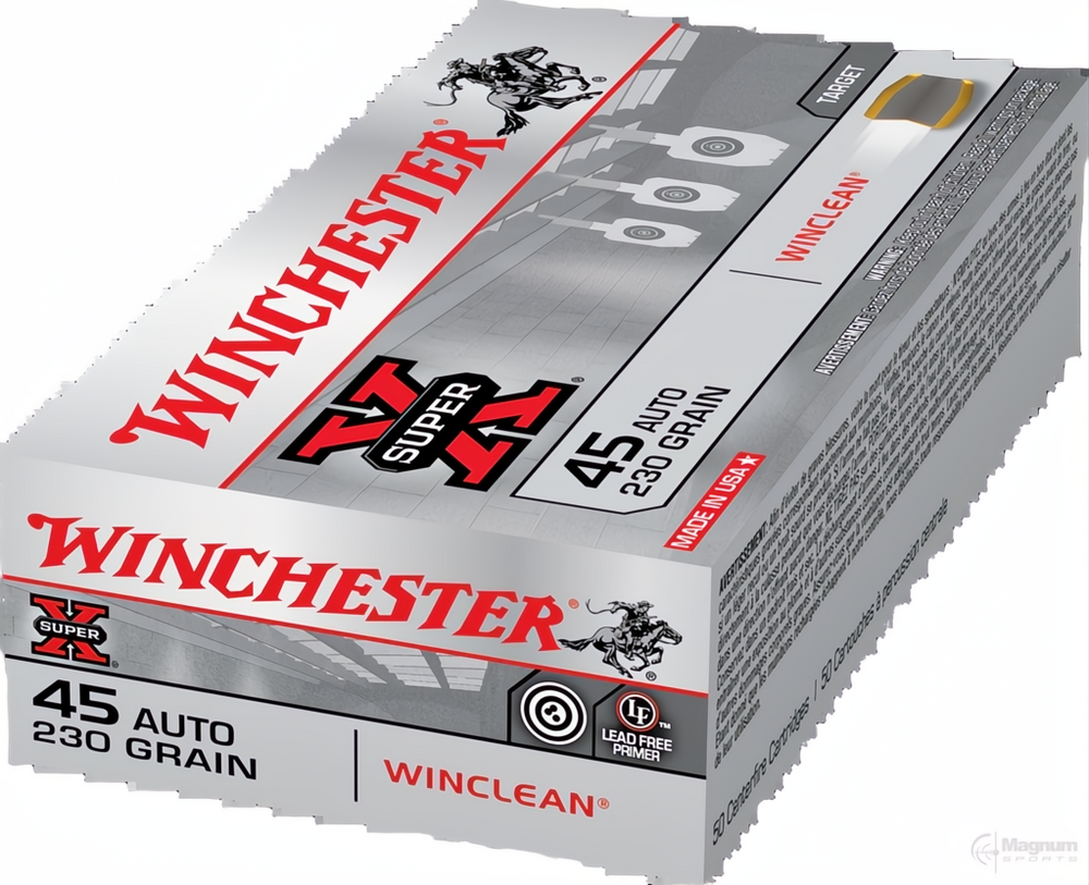 Winchester Super Clean 45 Auto 230gr BEB