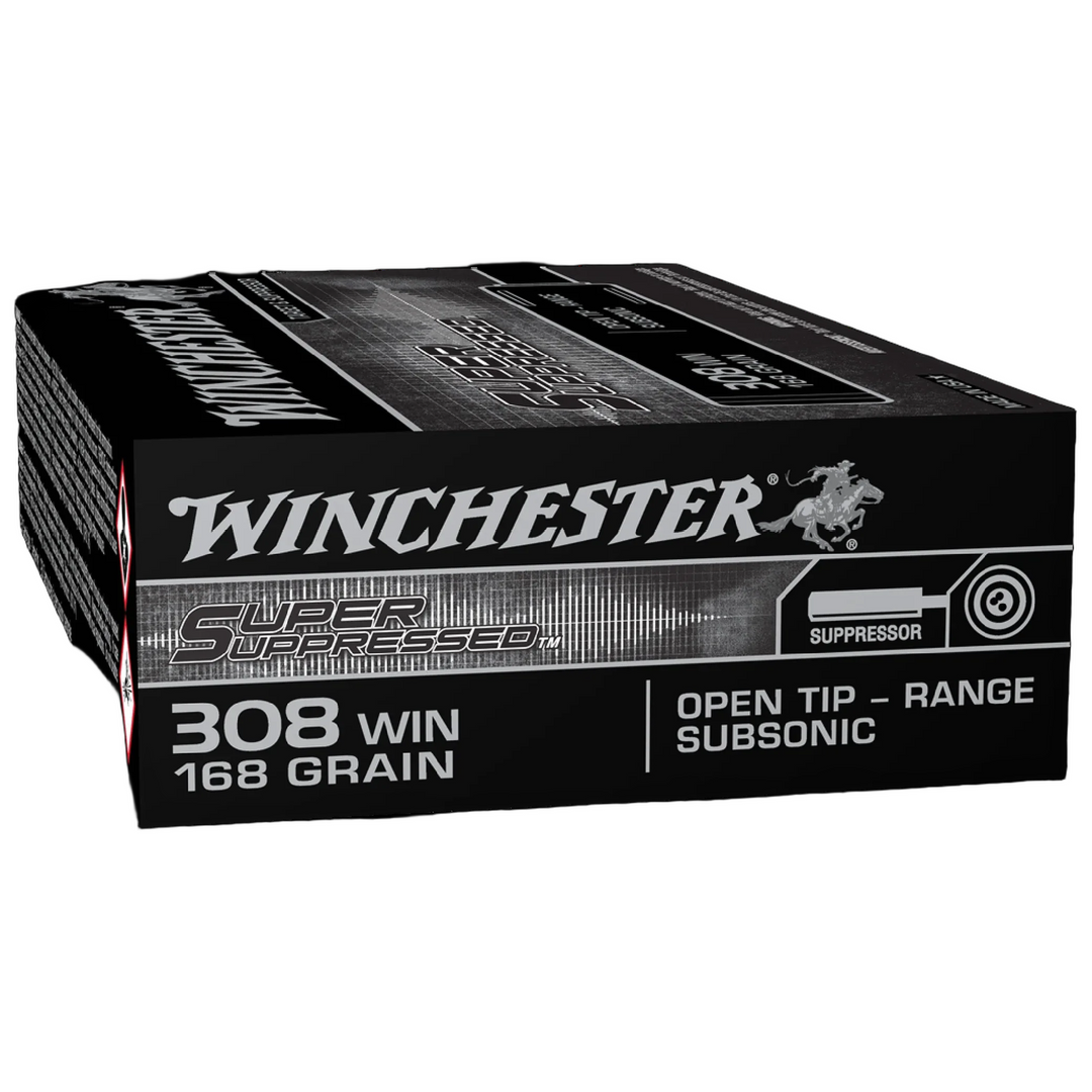Winchester Super Suppressed 308Win 168gr