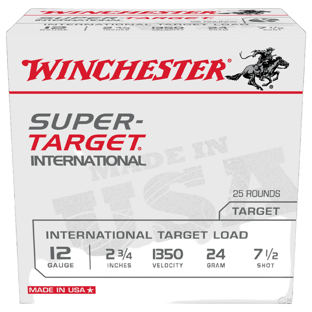 Winchester Super Target 12G 1350fps 7.5 2-3/4" 24gm
