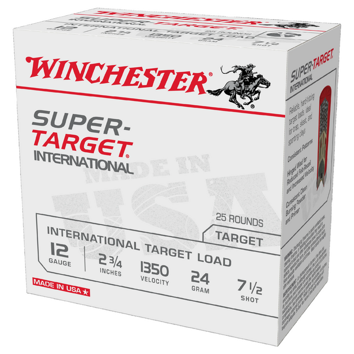 Winchester Super Target 12G 1350fps 7.5 2-3/4" 24gm