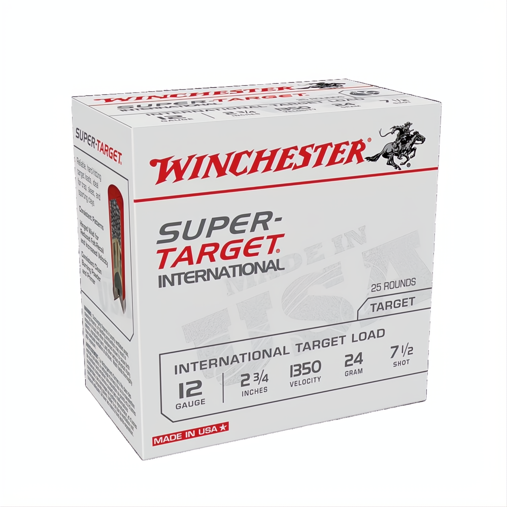 Winchester Super Target 12G 1350fps 7.5 2-3/4" 24gm