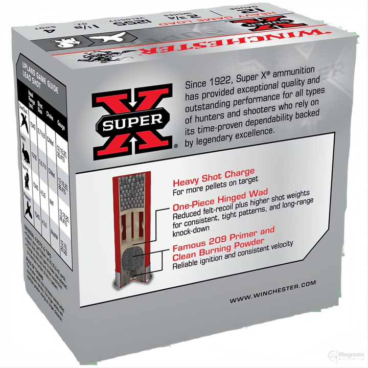 Winchester Super X 12G 4 2-3/4" 32gm