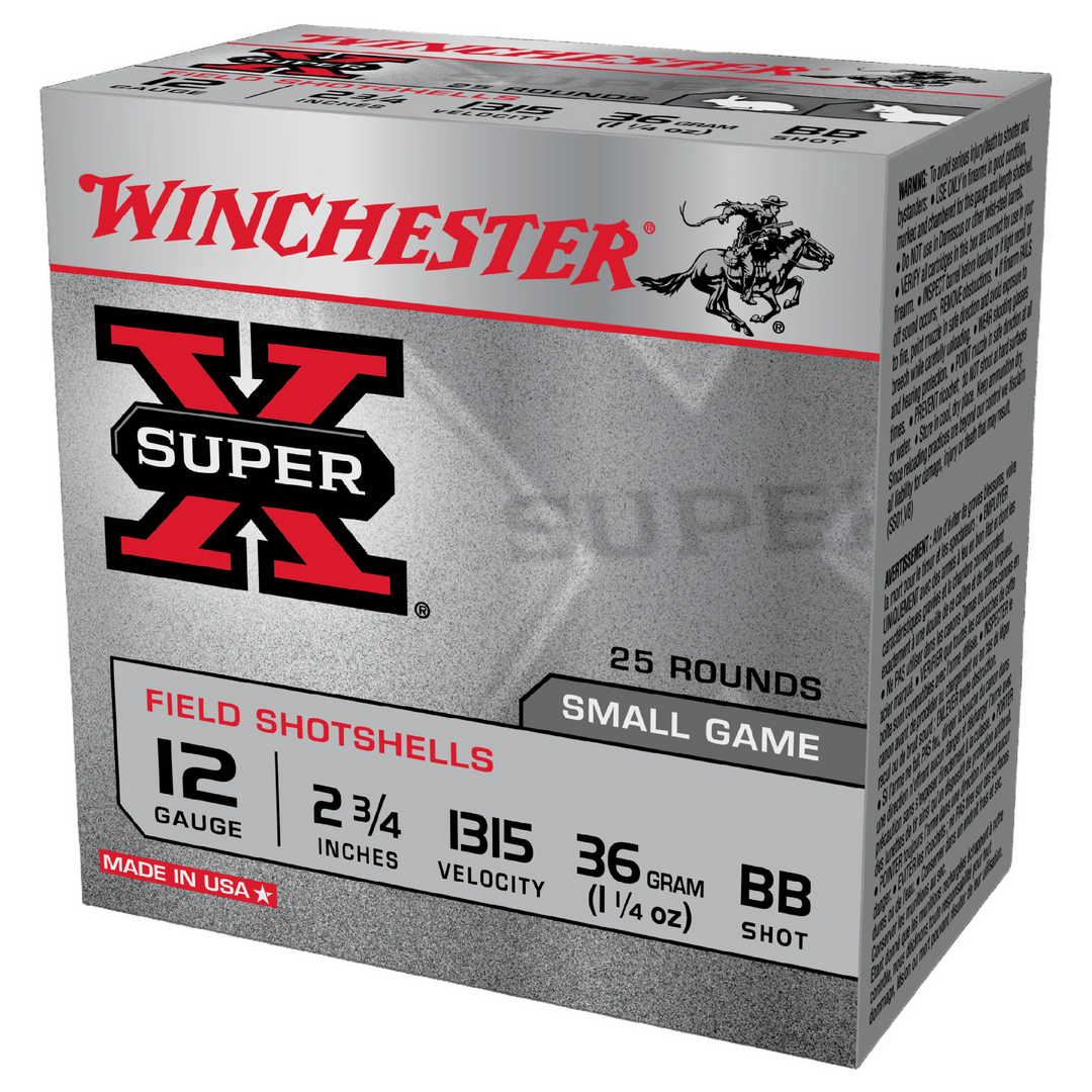 Winchester Super X 12G BB 2-3/4" 36gm