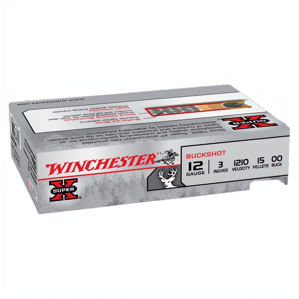 Winchester Super X 12G OO 3" 15 Pellet
