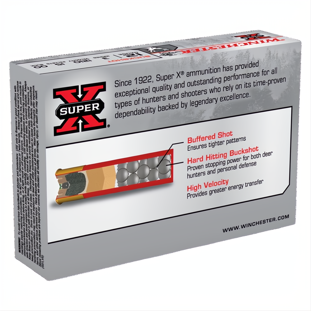 Winchester Super X 12G OO 3" 15 Pellet