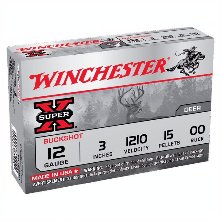 Winchester Super X 12G OO 3" 15 Pellet