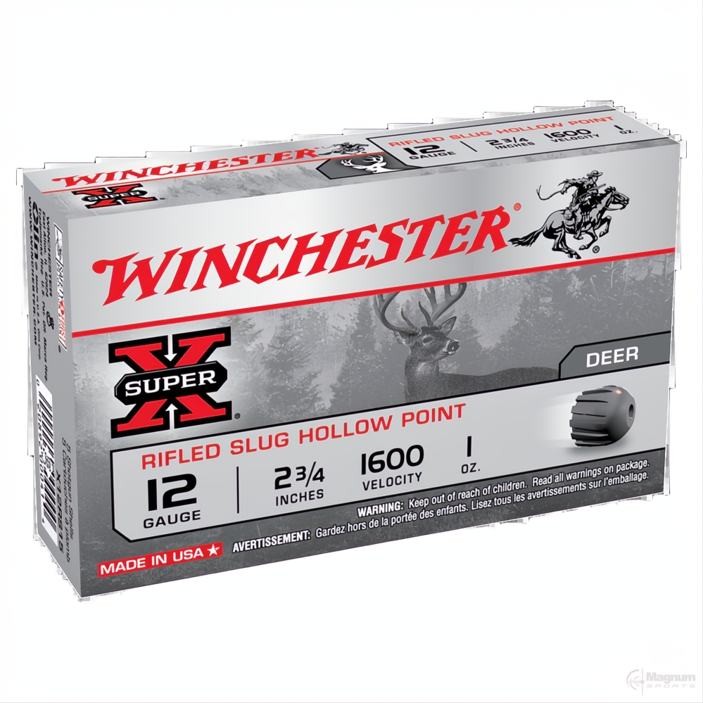 Winchester Super X 12G Rifled Slug 2-3/4" 28gm
