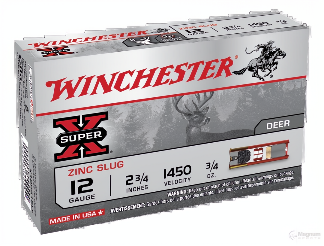 Winchester Super X 12G Rifled Slug LF 2-3/4" 21 gm