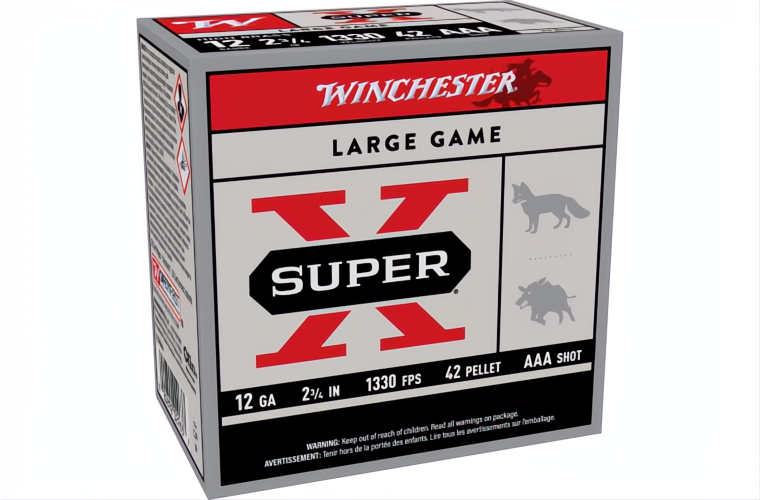 Winchester Super X 12ga AAA 2-3/4" 42 Pellet (25pk)