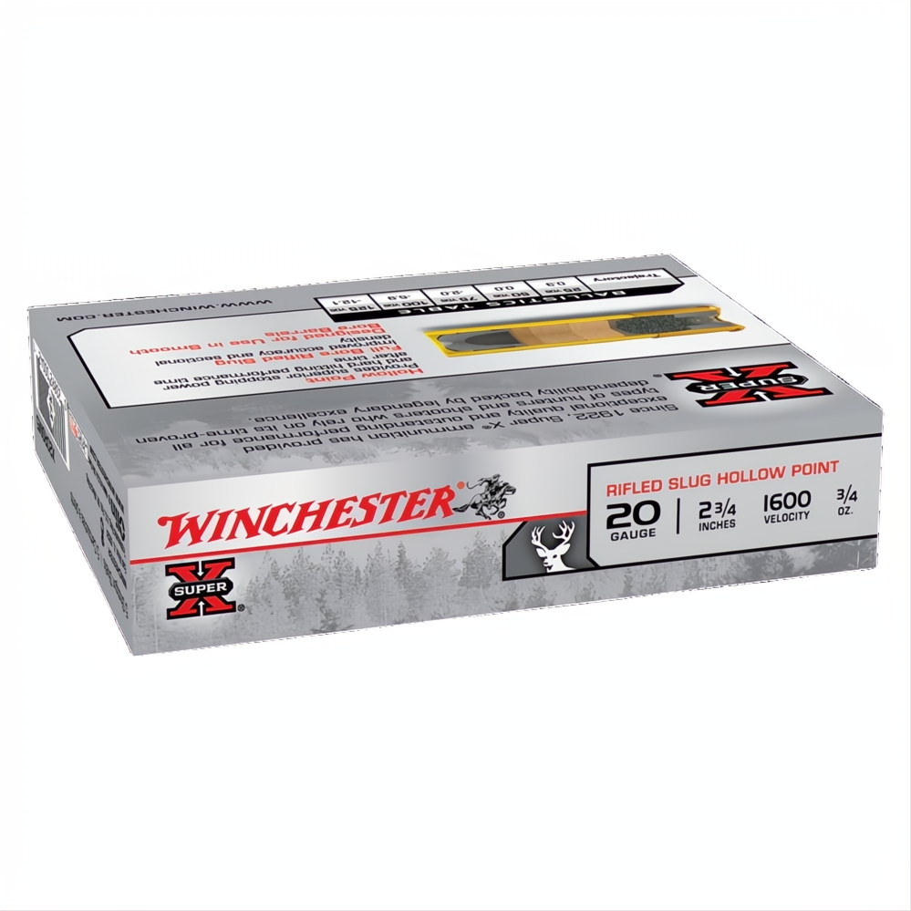 Winchester Super X 20G Rifled Slug 2-3/4" 21gm