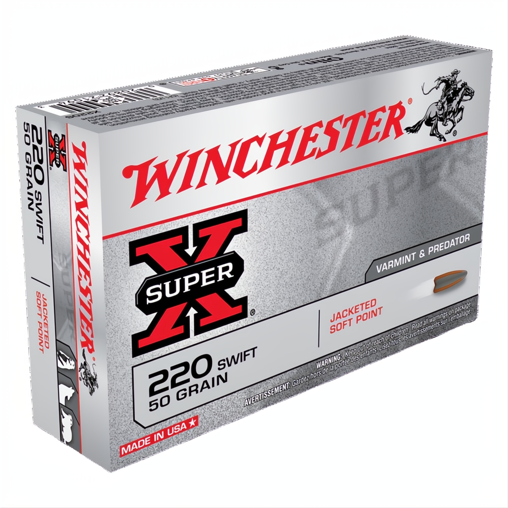 Winchester Super X 220 Swift 50gr PSP
