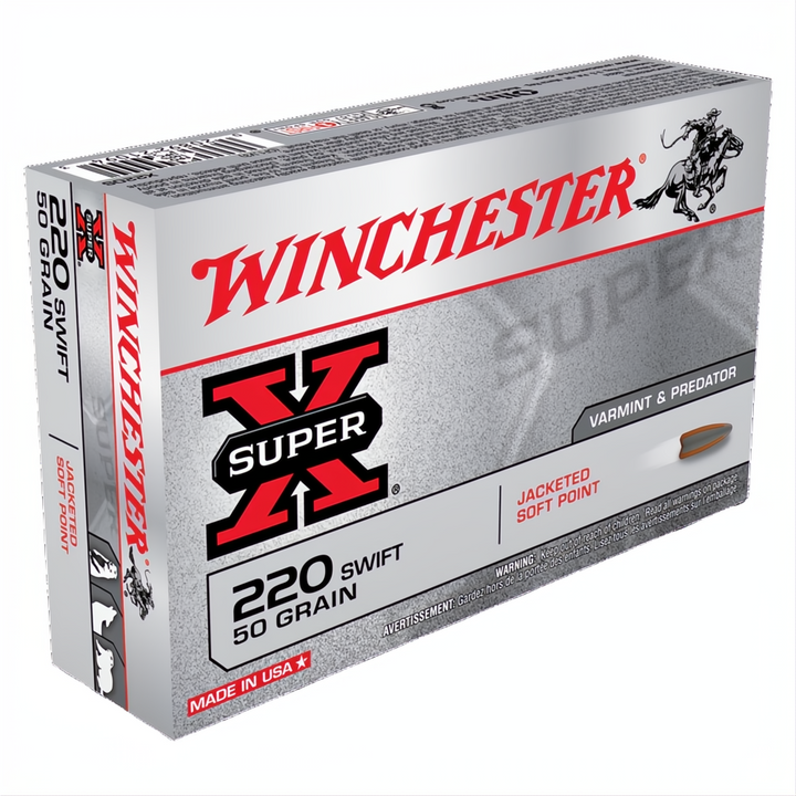 Winchester Super X 220 Swift 50gr PSP