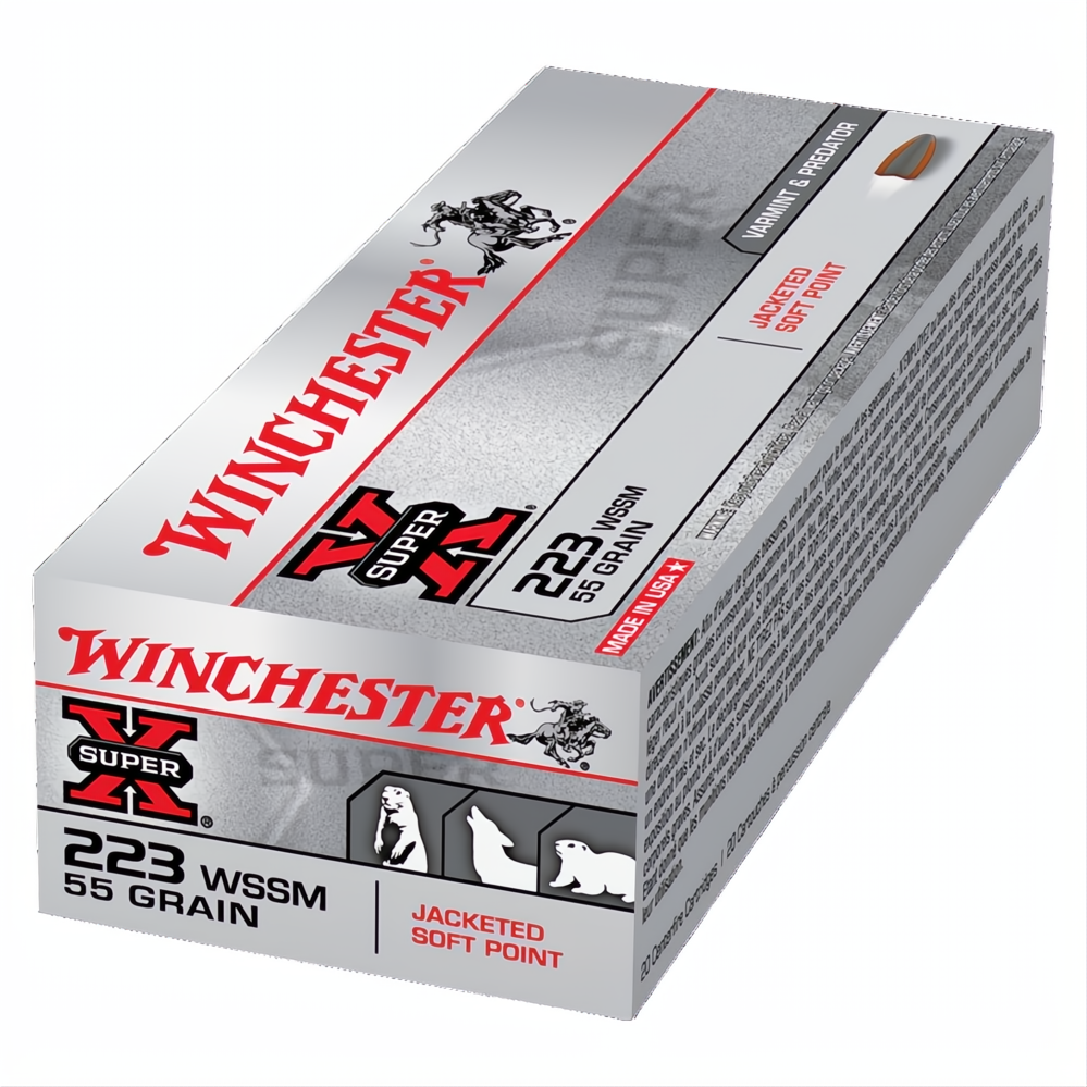 Winchester Super X 223 WSSM 55gr PSP