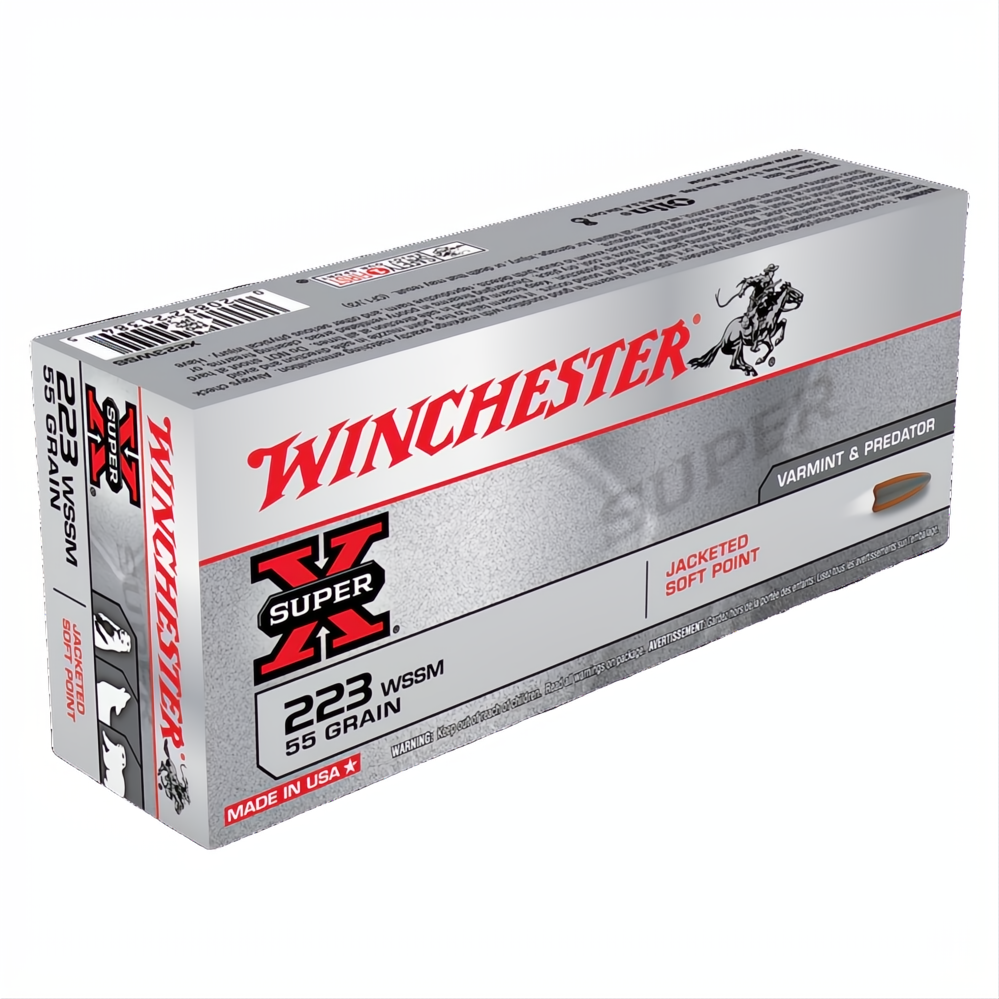 Winchester Super X 223 WSSM 55gr PSP