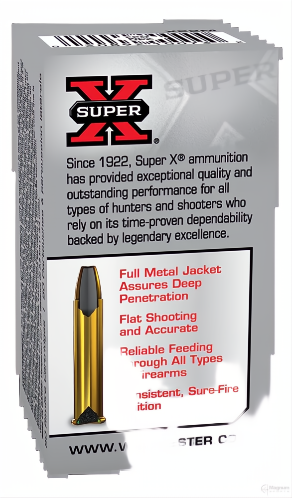 Winchester Super X 22WMR 40gr Fmj