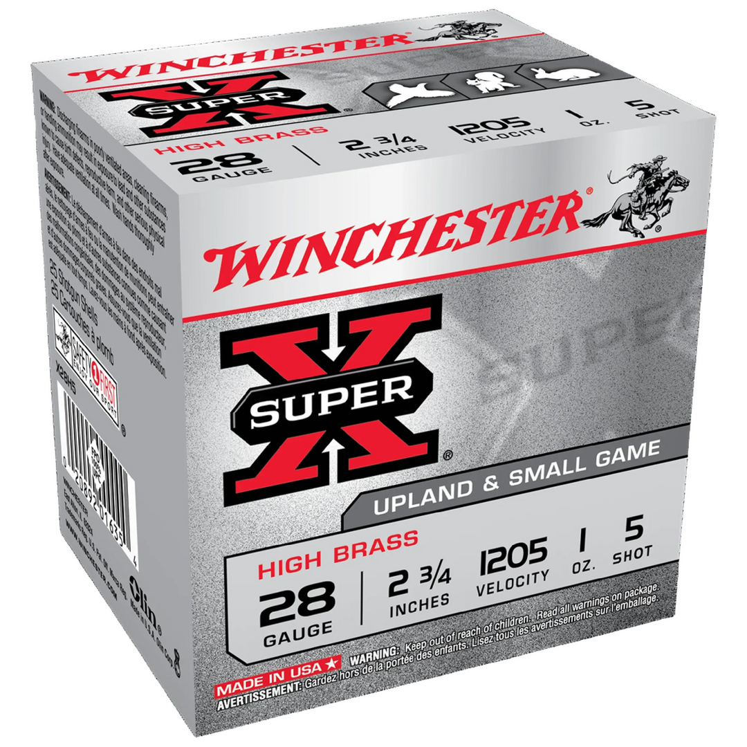 Winchester Super X 28G 5 2-3/4" 28gm (High Brass)