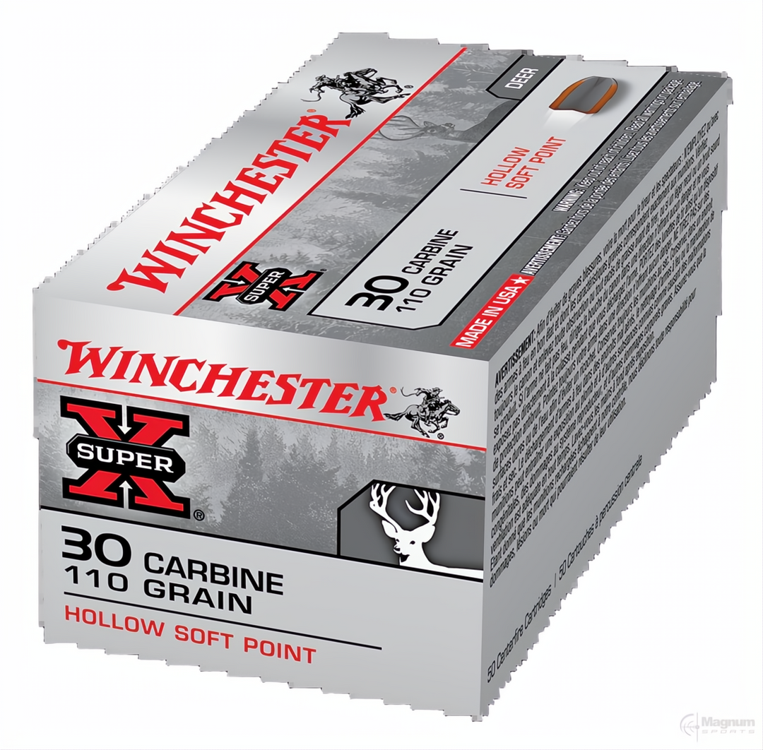 Winchester Super X 30 Carbine 110gr HSP