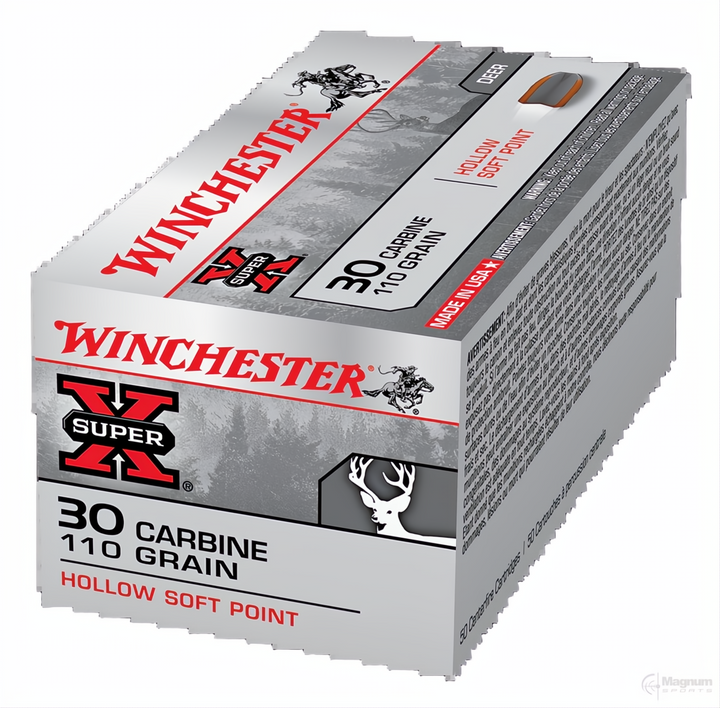 Winchester Super X 30 Carbine 110gr HSP