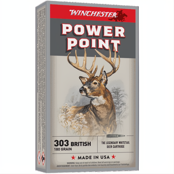 Winchester Super X 303 British 180gr PP