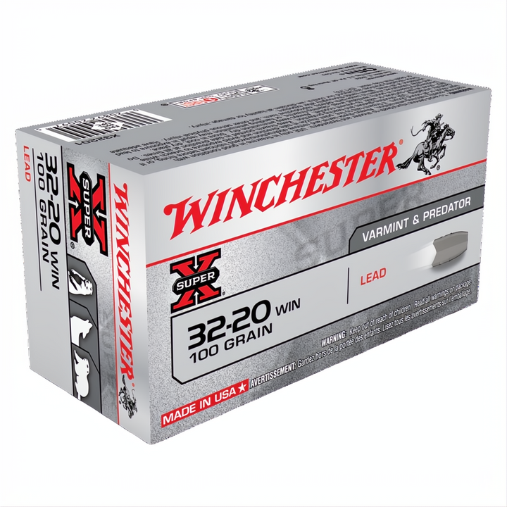 Winchester Super X 32-20Win 100gr Lead