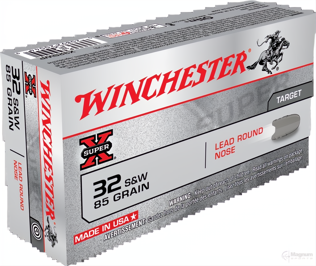Winchester Super X 32S&amp;W 85gr LRN