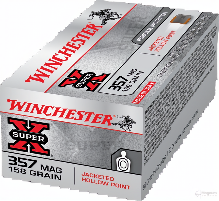 Winchester Super X 357Mag 158gr JHP