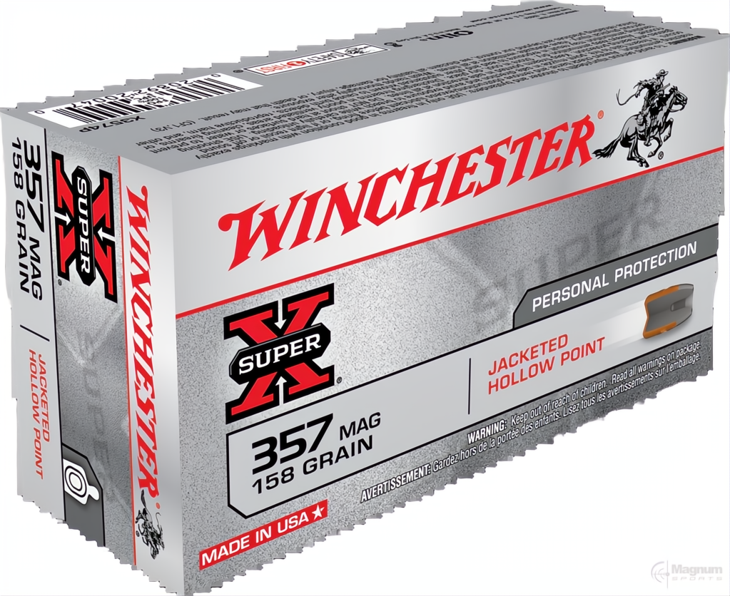 Winchester Super X 357Mag 158gr JHP