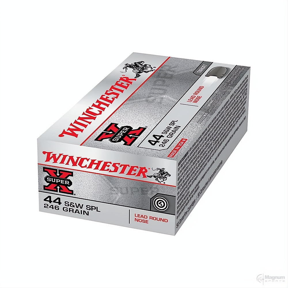 Winchester Super X 44 S&W Special 246gr LRN