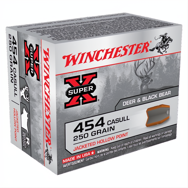 Winchester Super X 454 Casull 250gr JHP