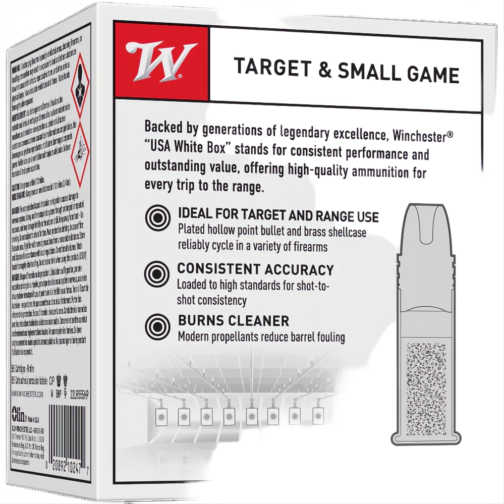 Winchester Super X 555 22LR 36gr LHP