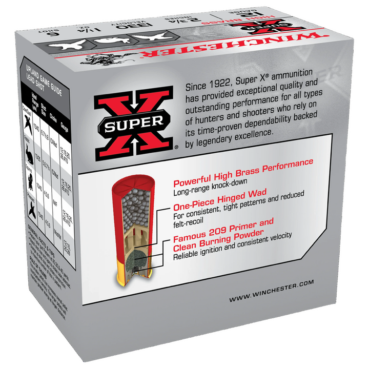 Winchester Super X HS 12G 6 2-3/4" 36gm