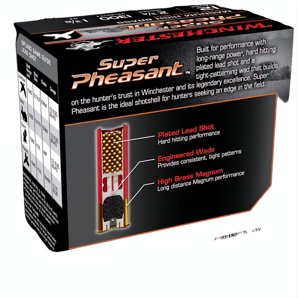 Winchester Super X Pheasant 12G BB 2-3/4" 40gm