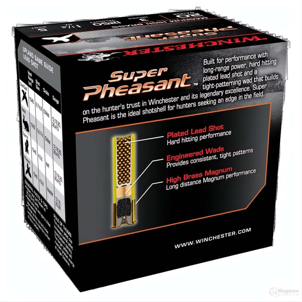 Winchester Super X Pheasant 20G 5 3" 36gm