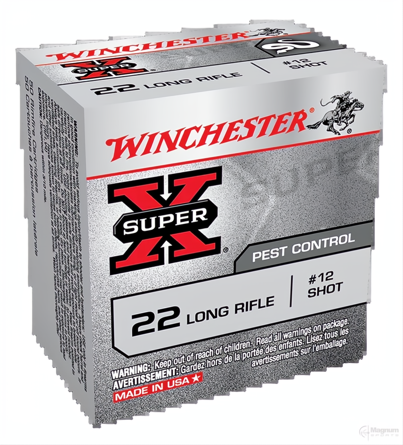 Winchester Super X Rat Shot 22LR 12 Shot