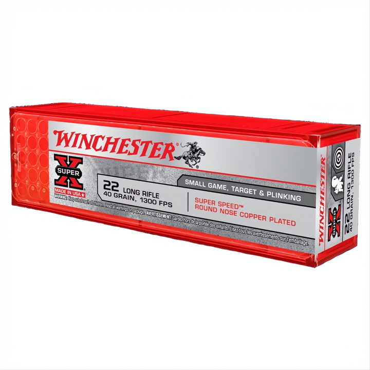 Winchester Super X Super Speed 22LR 40gr Solid