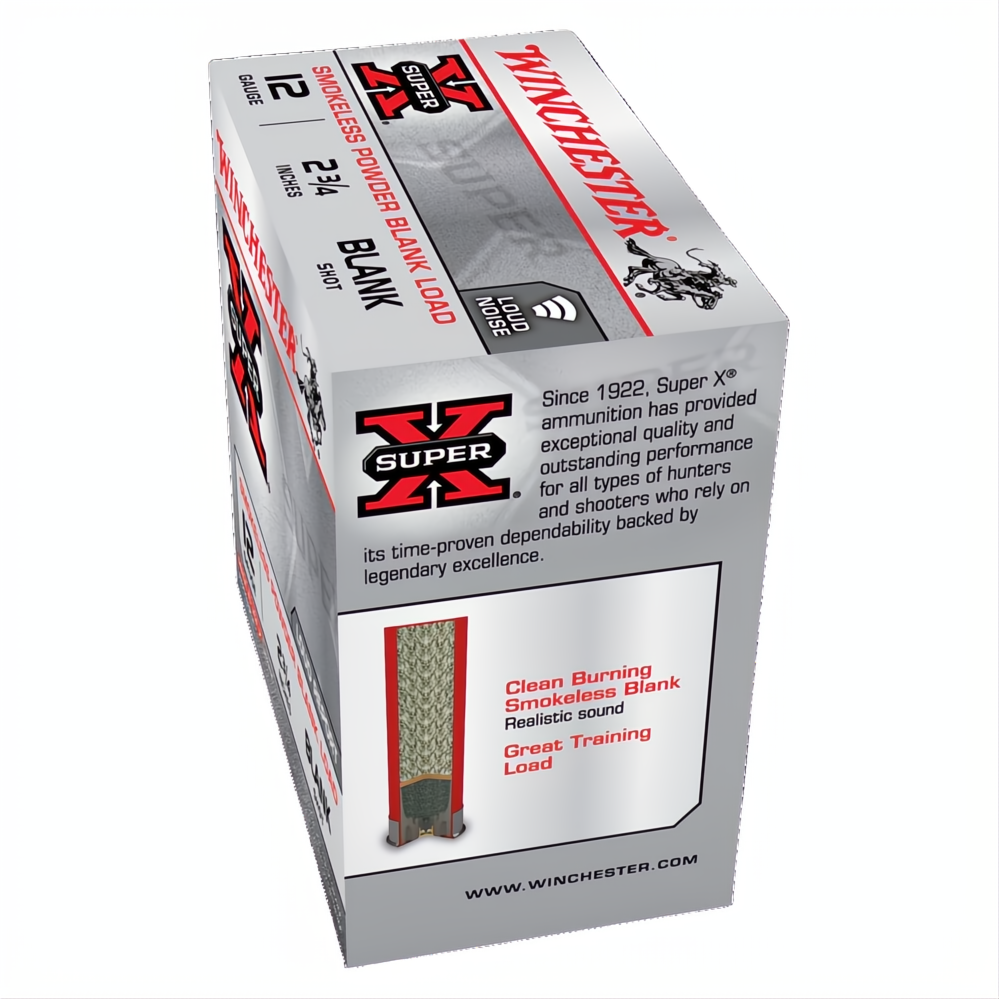 Winchester Super X Trial Popper 12G Blank 2-3/4"