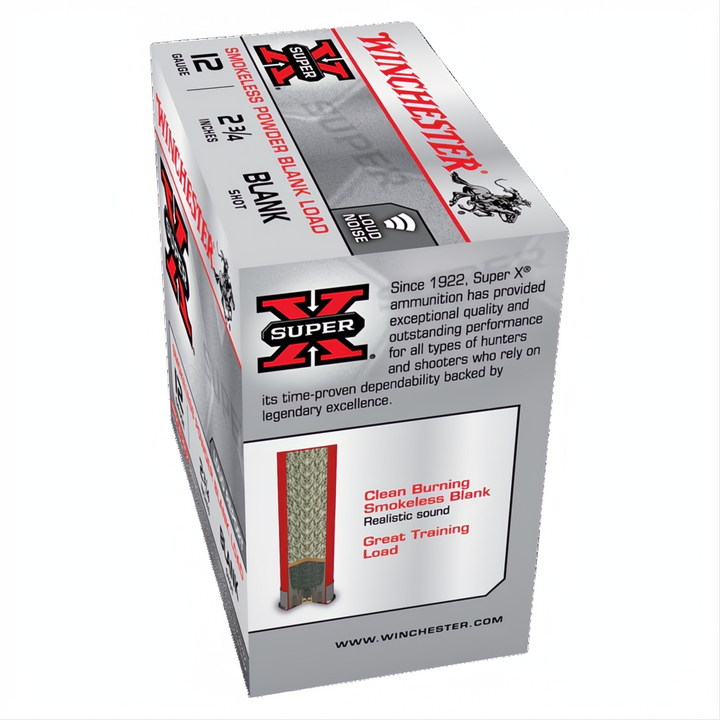 Winchester Super X Trial Popper 12G Blank 2-3/4"