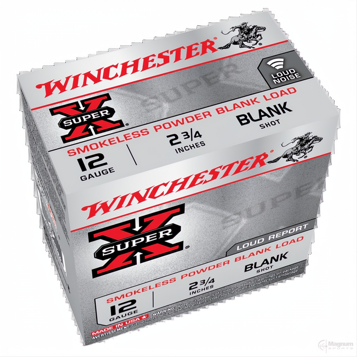 Winchester Super X Trial Popper 12G Blank 2-3/4"