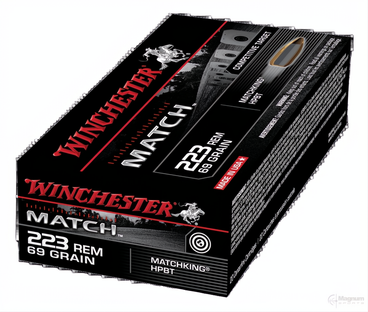 Winchester Supreme 223Rem 69gr BTHP Match