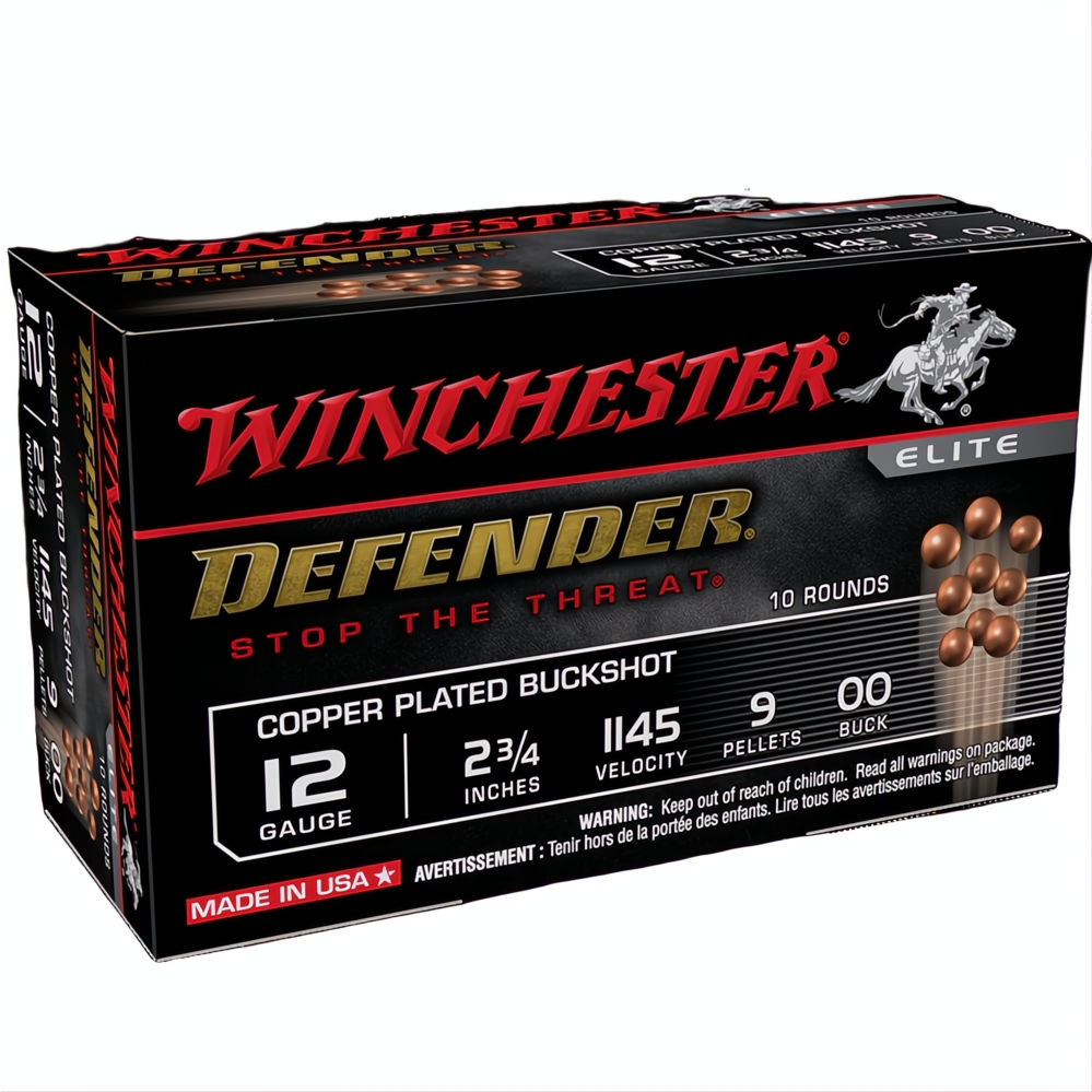 Winchester Supreme Elite Defender 12G 2-3/4" 9Pellet 00