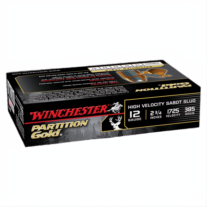 Winchester Supreme Partition Gold 12G Slug 2-3/4" 385gr