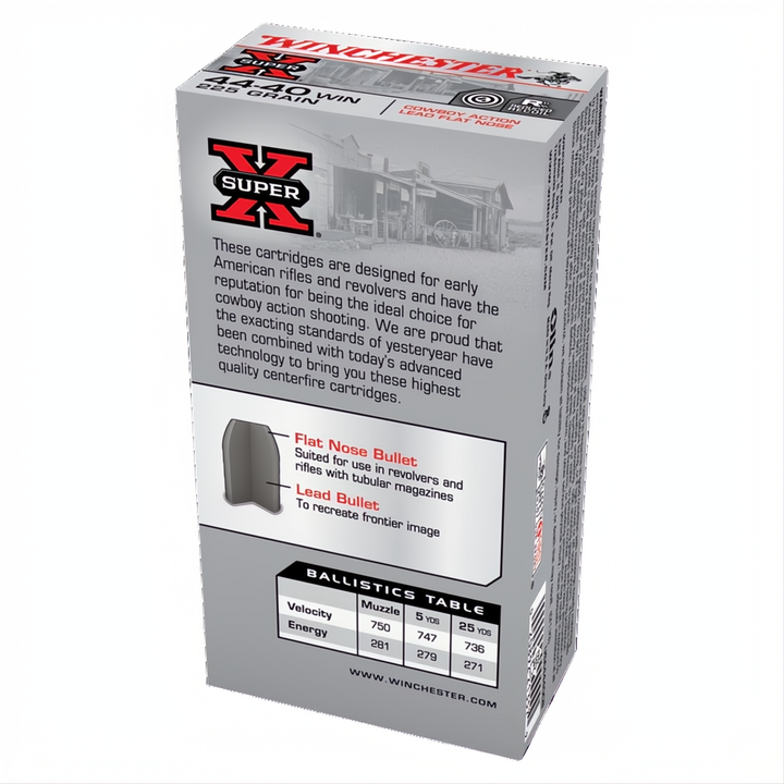 Winchester USA Cowboy 44-40Win 225gr Lead