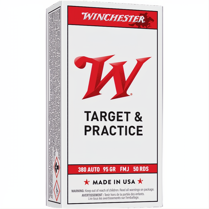 Winchester USA Value Pack 380 ACP 95gr FMJ FN