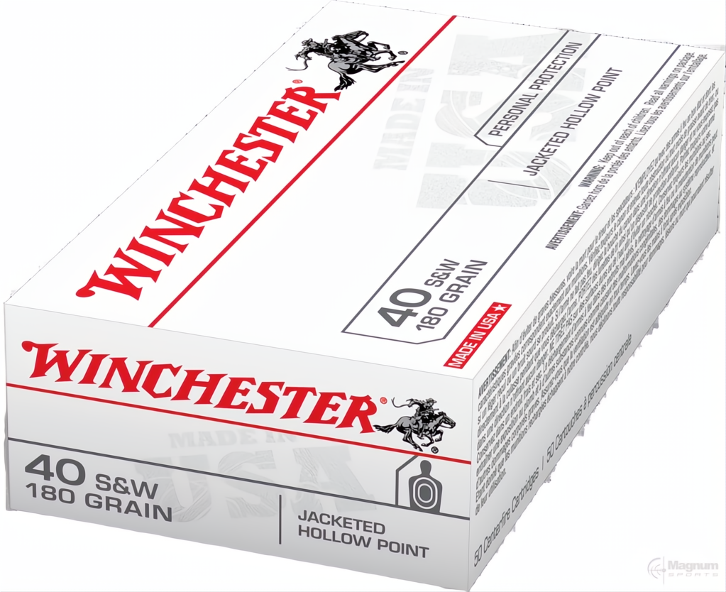 Winchester Value Pack 40S&amp;W 180gr JHP