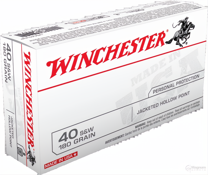Winchester Value Pack 40S&amp;W 180gr JHP